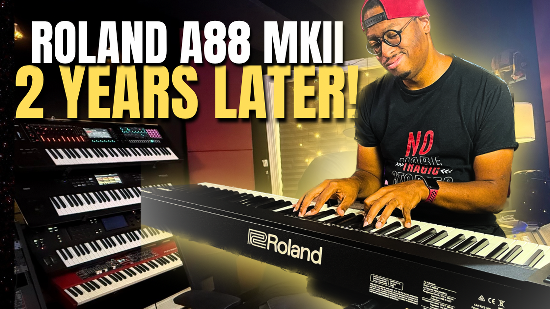The ONLY MIDI Controller I Use EVERYDAY!! (Roland A-88 MKII 2 Years Later)