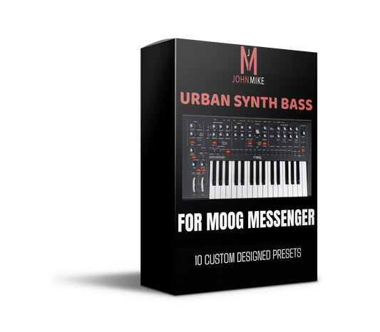 Urban Synth Bass Pack For Moog Messenger